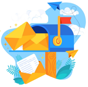 A mailbox full of letters